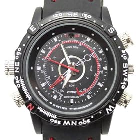 Spy Watch with Hidden Camera and Microphone Video Recorder USB 2GB