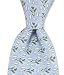 New York Jets Flying Clouds Neck Tie (Blue Sky)