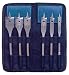 Bosch SB5006P Rapid Feed 6 Piece 3/8-Inch to 1-Inch Spade Drill Bit Assortment with Nylon Storage Pouch