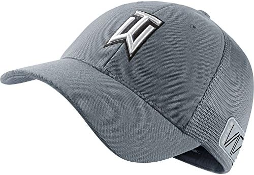 New 2015 Nike Golf TW Tour Legacy Mesh Hat COLOR: Dove Grey SIZE: L/XL