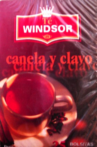 Windsor Spicy Organic Chai Tea, Clove & Cinnamon, 25 Tea Bags by Hansa