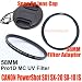 RainbowImaging Combo (3-in-1) 58MM Pro1D SMC UV Filter & Filter Adapter & Snap-on Lens Cap for CANON PowerShot SX1 SX-10 SX-20 IS camera