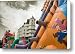 Childrens play areas contrast with the victorian elegance of the Grand Hotel in LLandudno Wales U...