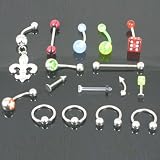 Mixed Lot of Body Jewelry (10 Pack) - Free Shipping