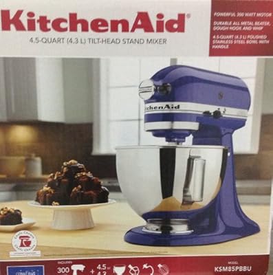 Kitchen Aid 4.5 Quart Mixer - Blue