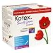 Kotex Security Tampons with Plastic Applicator, Regular Absorbency, 36 tampons