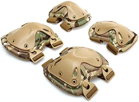 Camo Army Pad Set Knee and Elbow Pads #2