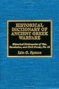 Historical Dictionary of Ancient Greek Warfare