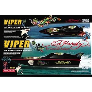 Ed Hardy Viper 28 Inch RTR Electric RC Racing Boat