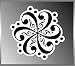Bass Clef Treble Clef Tattoo Design Vinyl Decal Bumper Sticker 5