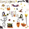 RoomMates PJ2003SCS Happy Halloween Peel & Stick Wall Decals