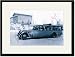 Black Framed/Matted Print 17x23, Tour Near Art Museum, Philadelphia, PA