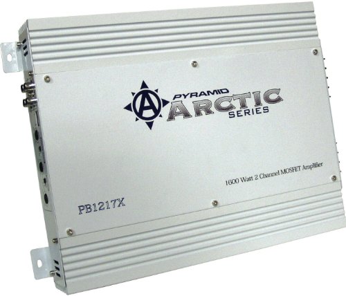 Pyramid PB1217X 1,600-Watt 2-Channel Mosfet Arctic Series Amplifier