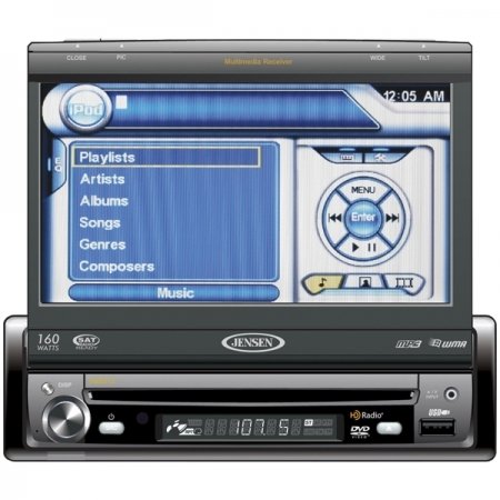 Jensen VM9313 7-inch Touch Screen MultiMedia Receiver
