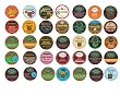 Crazy Cups Travel The World Sampler, K-Cup Portion Pack for Keurig K-Cup Brewers (Pack of 35)