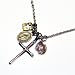 amp Japan　CROSS PENDANT　クロス＋2種シルバーチャーム ペンダント《フリーサイズ》アンプジャパン ネックレス 1AK-168でAmazonアフィリエイトツール