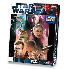 Noris Spiele 606030133 - Star Wars Episode 1 2000 teile Puzzle Jedi