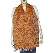 Indian Silk Scarves Printed Womans Accessories 20 x 72 inches