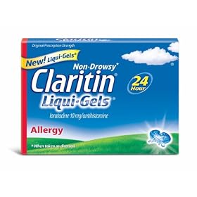 edema claritin