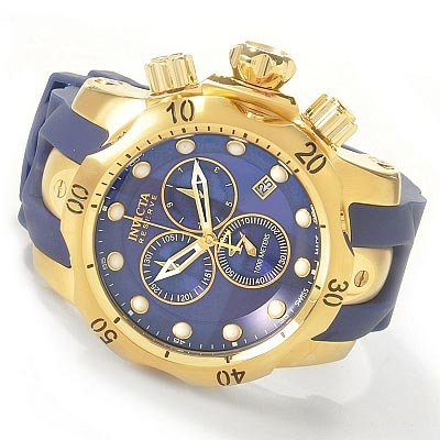 Invicta Men's 6113 Reserve Collection Subaqua Venom 18k Gold-Plated Chronograph Watch