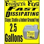 Froggys Fast Dissipating / Indoor Ground Fog Juice - 2.5 Gallon Fluid