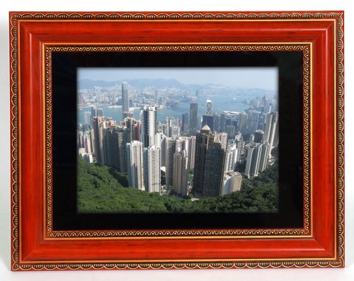 Sharp 12.1 Inch High Resolution Digital Picture Frame/Media Player with Remote - Wood