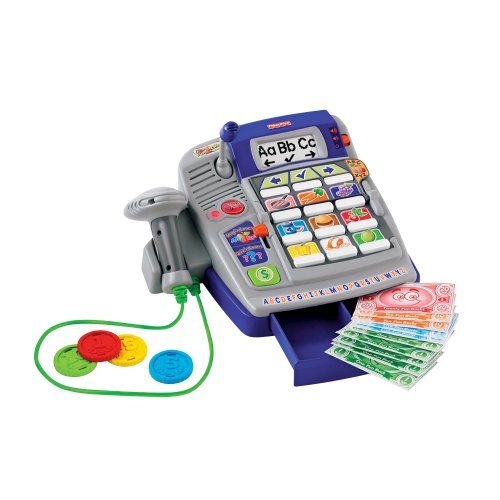 Childrens Toyshop  Toys : Fisher-Price Fun-2-Learn 2-In-1 Learning Cash Register