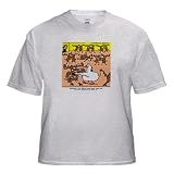 Hen-Pecked Moose Lodge Member - Adult Birch-Gray-T-Shirt Large