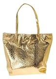 L. Erickson Serpentine Tote - Metallic