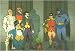Batman & Robin With Villains Framed Publicity Cel