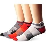 ASICS Unisex Quick Lyte Cushion Single Tab Socks , (Pack of 3)