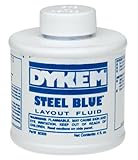 Dykem CL-BLUE Layout Fluid Ship Ground Only ORM-D, 4oz Size