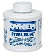 Dykem CL-BLUE Layout Fluid Ship Ground Only ORM-D,4oz Size: Amazon.com: Home Improvement