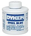 Dykem 80300 Steel Blue Layout Fluid, Brush-in-Cap (4oz)