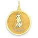 siamese13 - 14k Siamese Cat Disc Charm