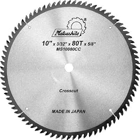 Matsushita MS10080CC 10-inch 80 tooth Combination Saw Blade
