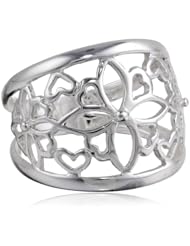 Sterling Silver Open Flower Ring