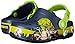 crocs TMNT II K Light-Up Clog (Infant/Toddler/Little Kid/Big Kid), Navy/Volt Green, 2 M US Infant