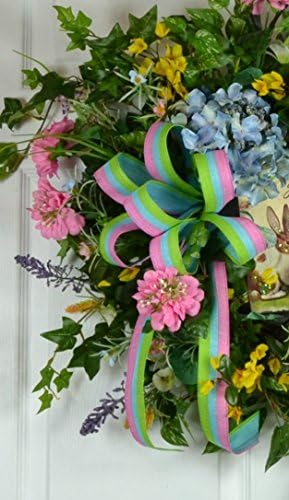 Easter Sign Front Door Wreath