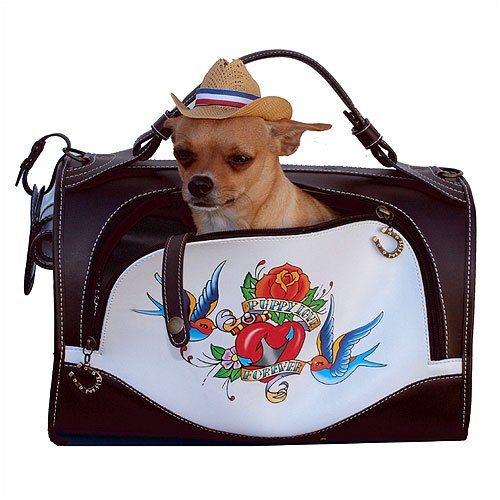 Pet Flys Spring Puppy Love Carrier - SUPER