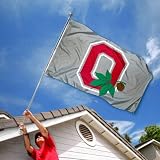 Ohio State OSU Buckeyes University Large College Flag
