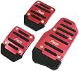 uxcell 3 Pcs Nonslip Pedal Cover Set for Car