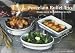 Kitchen & Housewares : 6 Piece Porcelain Buffet Tray Trio Serving Set