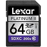 Lexar SDXCカード Class10 UHS-1 64GB [フラストレーションフリーパッケージ (FFP)] LSD64GBJ200