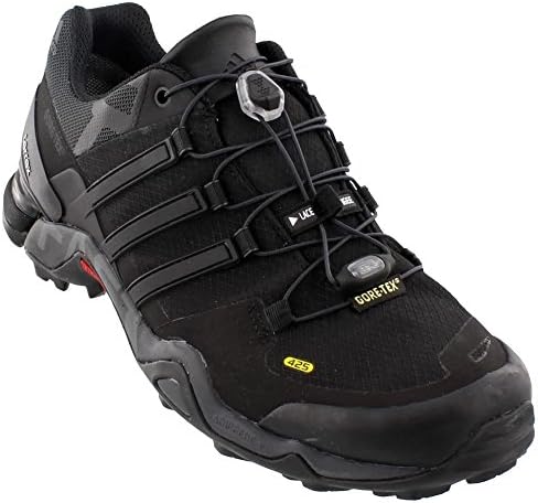 Adidas Outdoor Men's Terrex Fast R GTX - Black / Dark Grey / White - 9.5