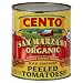 Cento San Marzano Organic DOP Certified Peeled Tomatoes, 28-Ounce Cans (Pack of 12)