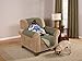 Couch Guard™ Reversible Chair Protector/Cover, Sofa Slipcover Protects Furniture from Pets, Children, Stains. Quilted with Elastic Strap. Wash/Dry. 2 Colors/2 Great Looks! 75”x 65” Olive/Sage