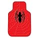 Spider-Man Web Spider Logo Marvel Comics Car Truck SUV Front Seat Rubber Floor Mats - PAIR