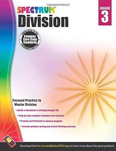division workbook grade 3 spectrum