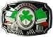 Ireland - Fighting Irish Belt Buckle + display stand